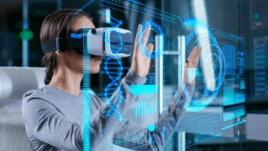 How are virtual and augmented reality technologies transforming professional training and education?