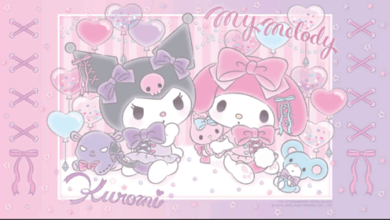 Aesthetic:-Ryn5v6plze= My Melody:Ndu5-Agp5qa= Kuromi