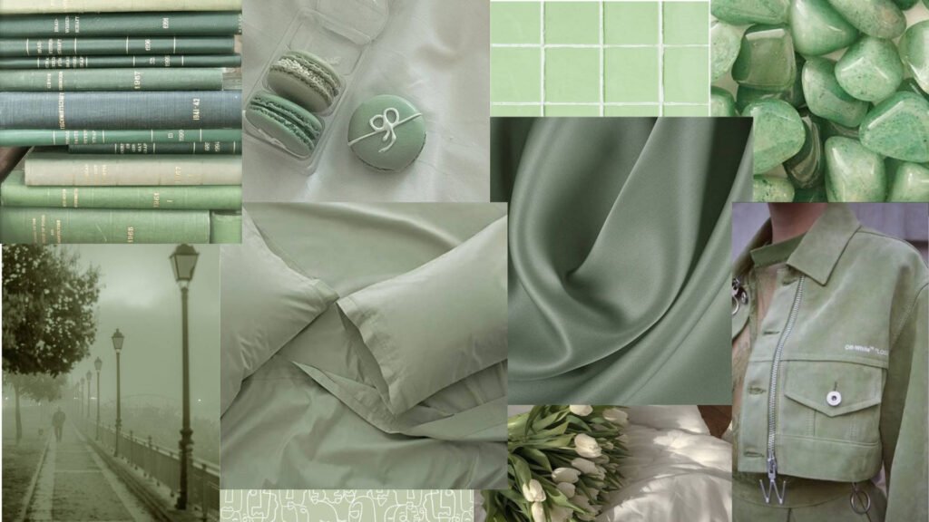 Aesthetic:3vhvub0xw-G= Sage Green Wallpaper