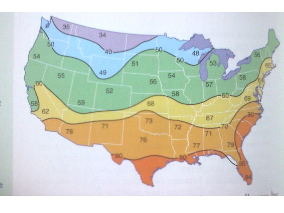 An Isotherm on a Map