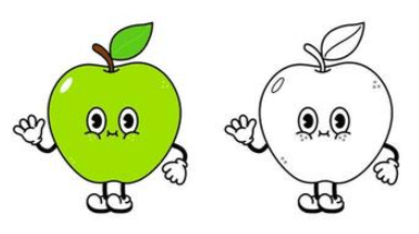 Outline:_Hppeidl938= Apples Clipart