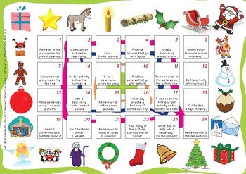 Printable:7iiwtefnatm= Christmas Calendar