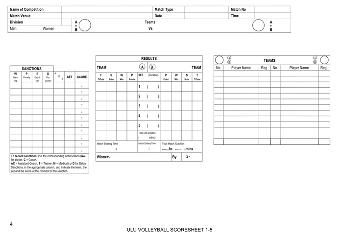 Printable:3pwmyrqfjvs= Volleyball Score Sheet